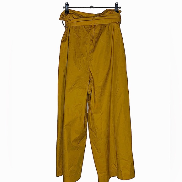 NWT Zara Wide Leg Cropped Pants - Picture 4 of 6